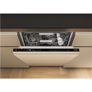 Įmontuojama indaplovė Whirlpool W7IHP42L, 15 komplektų talpa, 60 cm