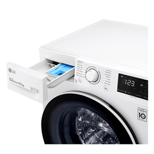 LG, 10.5 kg, depth 56.5 cm, 1400 rpm - Front Load Washing Machine