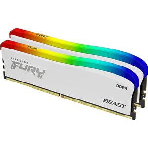 Kingston RAM Fury Beast 16 ГБ DDR4-3600 Kit2 RGB - Память RAM