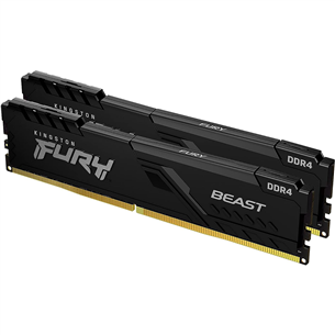 Kingston RAM Fury Beast 16GB DDR4-3600 Kit2 - RAM KF436C17BBK2/16