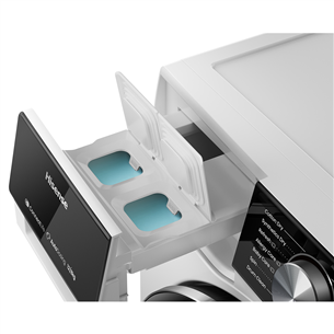 Hisense, 12/8 kg, depth 56 cm, 1400 rpm - Washer-dryer combo