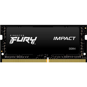 Kingston RAM Fury Impact 8 ГБ DDR4-3200 Notebook - Память RAM для ноутбука