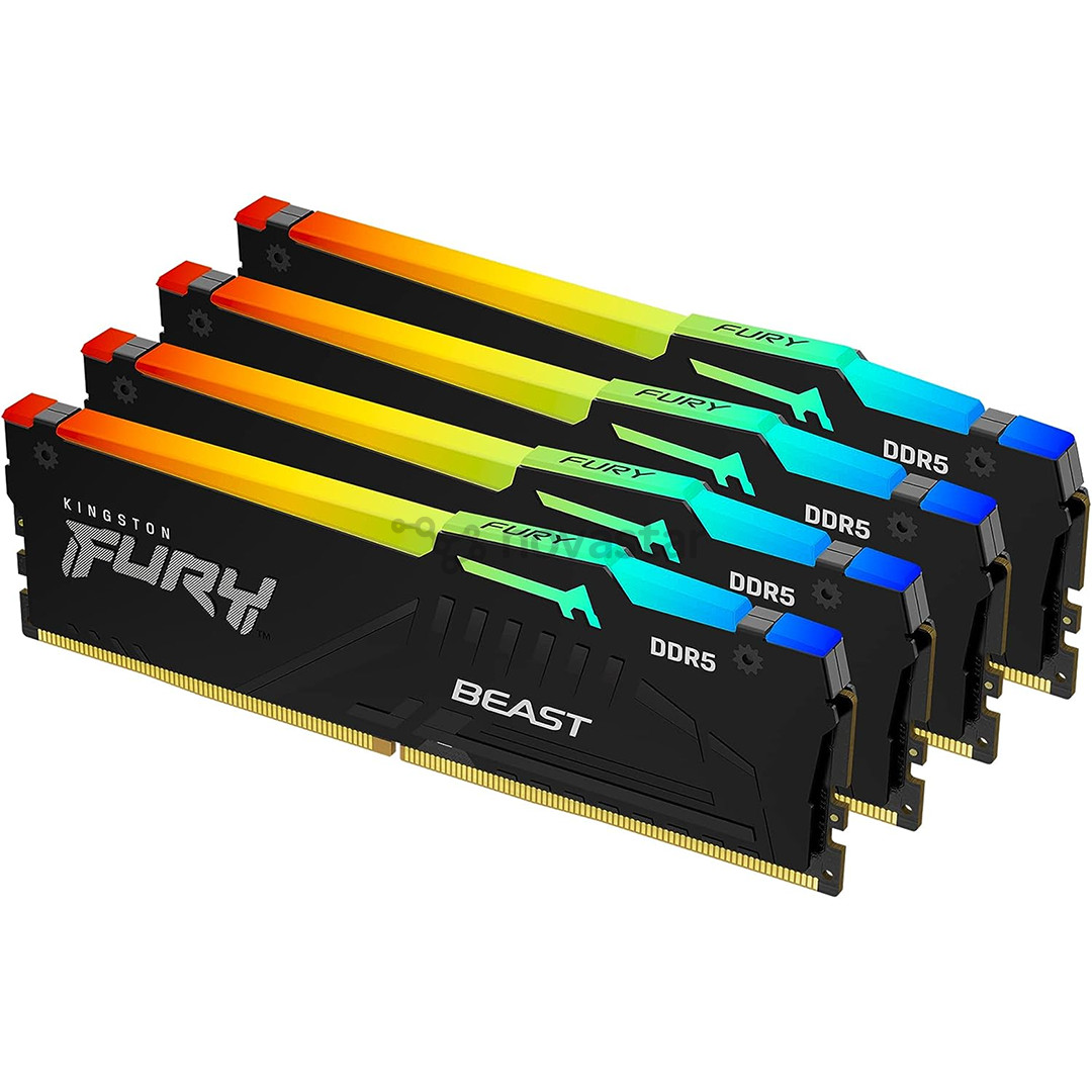 Kingston RAM Fury Beast 128GB DDR5-5600 RGB - RAM memory