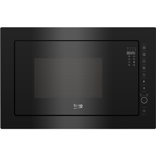 Beko, 25 L, 1450 W, black - Microwave oven with grill