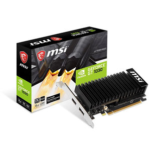 MSI NVIDIA GeForce GT 1030, 2GB, GDDR4, 64 bit - Vaizdo plokštė