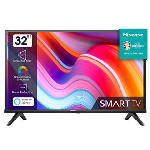 Hisense A4K, 32", HD, LED LCD, black - TV