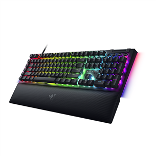 Klaviatūra Razer BlackWidow V4, Green Switch, mechanical, SWE, black