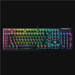 Klaviatūra Razer BlackWidow V4 X, Green Switch, mechanical, US, black