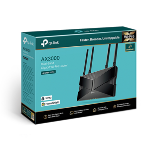 TP-Link Archer AX53, Wi-Fi 6, black - WiFi Router