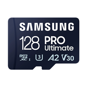 Samsung PRO Ultimate, microSDXC, SD adapteris, 128 GB - Atminties kortelė MB-MY128SA/WW