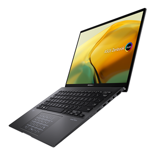 Nešiojamas kompiuteris Asus Zenbook 14 OLED, 2.8K, Ryzen 7, 16 GB, 1 TB, black