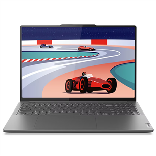 Lenovo Yoga Pro 9 16IRP8, 16'', 3.2K, 165 Hz, i9, 32 GB, 1 TB, RTX 4060, ENG, storm gray - Notebook 83BY0045MH