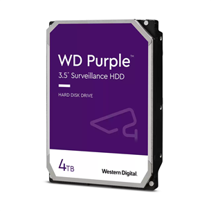 Western Digital WD Purple Surveillance, 4 TB, 5400rpm, 3,5" - HDD Kietasis diskas