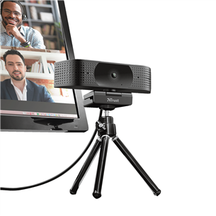 Web kamera Trust Teza, 4K Ultra HD, black