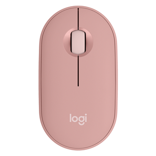 Pelė Logitech Pebble Mouse 2 M350s BT, pink, belaidė 910-007014