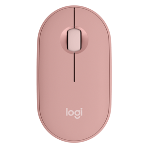 Pelė Logitech Pebble Mouse 2 M350s BT, pink, belaidė