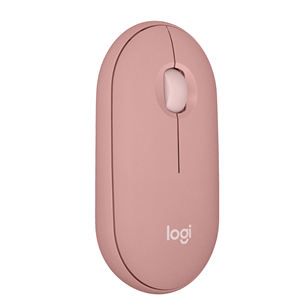Pelė Logitech Pebble Mouse 2 M350s BT, pink, belaidė