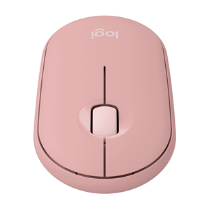 Pelė Logitech Pebble Mouse 2 M350s BT, pink, belaidė