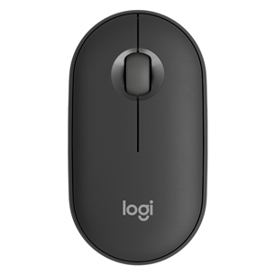 Pelė Logitech Pebble Mouse 2 M350s BT, graphite, belaidė