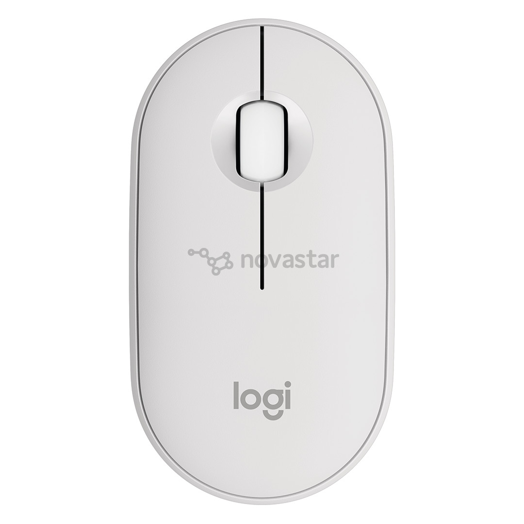 Logitech Pebble Mouse 2 M350s BT, balta - Belaidė pelė