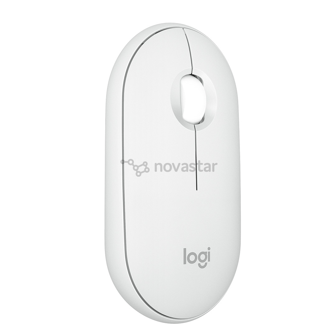 Logitech Pebble Mouse 2 M350s BT, balta - Belaidė pelė