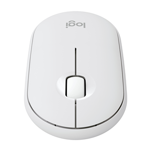 Pelė Logitech Pebble Mouse 2 M350s BT, white, belaidė