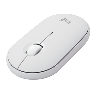 Logitech Pebble Mouse 2 M350s BT, white - Wireless mouse