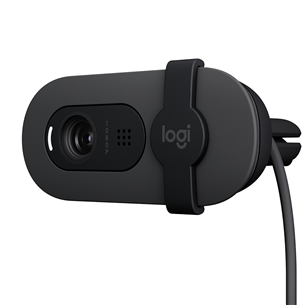 Logitech Brio 100, FHD, черный - Веб-камера