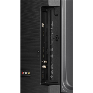 Televizorius Hisense E7KQ, 55", Ultra HD, QLED, black