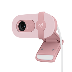 Logitech Brio 100, FHD, rose - Webcam