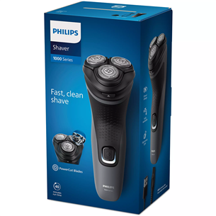 Philips Shaver 1000 Series, dark grey - Shaver