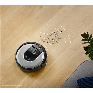 Dulkių siurblys robotas iRobot Roomba Combo® i8+, Wet & Dry, black