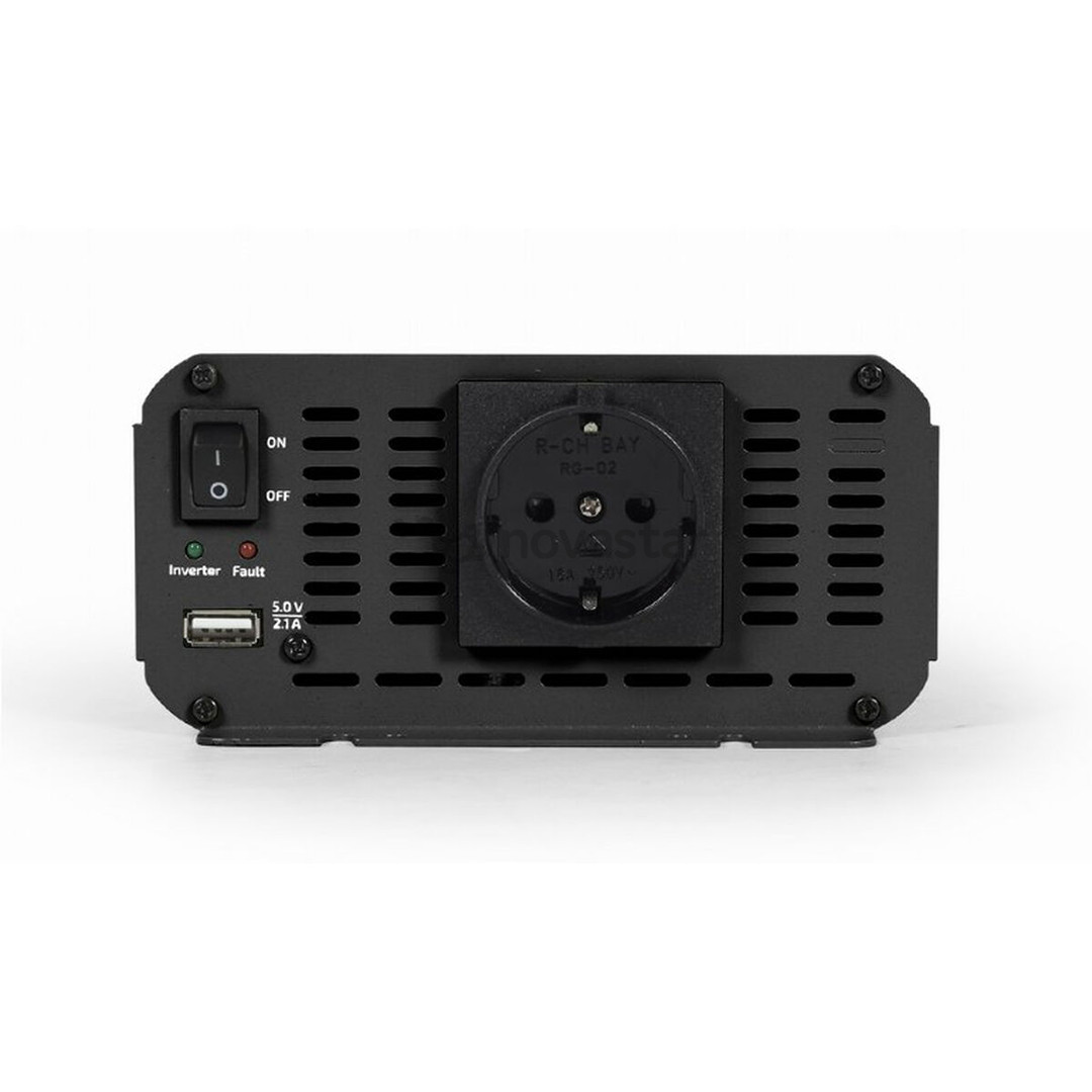 Inverteris Gembird 12V-> 1200W + USB port