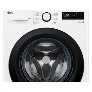 LG F4WR510SBW, 10 kg, 55 cm, 1400 aps./min. - Skalbimo mašina