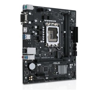 ASUS, Intel H610, LGA1700, DDR4, mATX - Mainboard