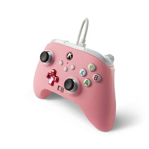 Žaidimų pultelis PowerA Enhanced Wired, Xbox One | SeriesX/S, pink