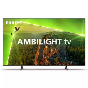 Philips PUS8118, 70'', Ultra HD, LED LCD, боковые ножки, черный - Телевизор