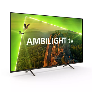 Philips PUS8118, 70'', Ultra HD, LED LCD, боковые ножки, черный - Телевизор