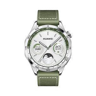 Huawei Watch GT4, 46 mm, stainless steel/green - Smartwatch