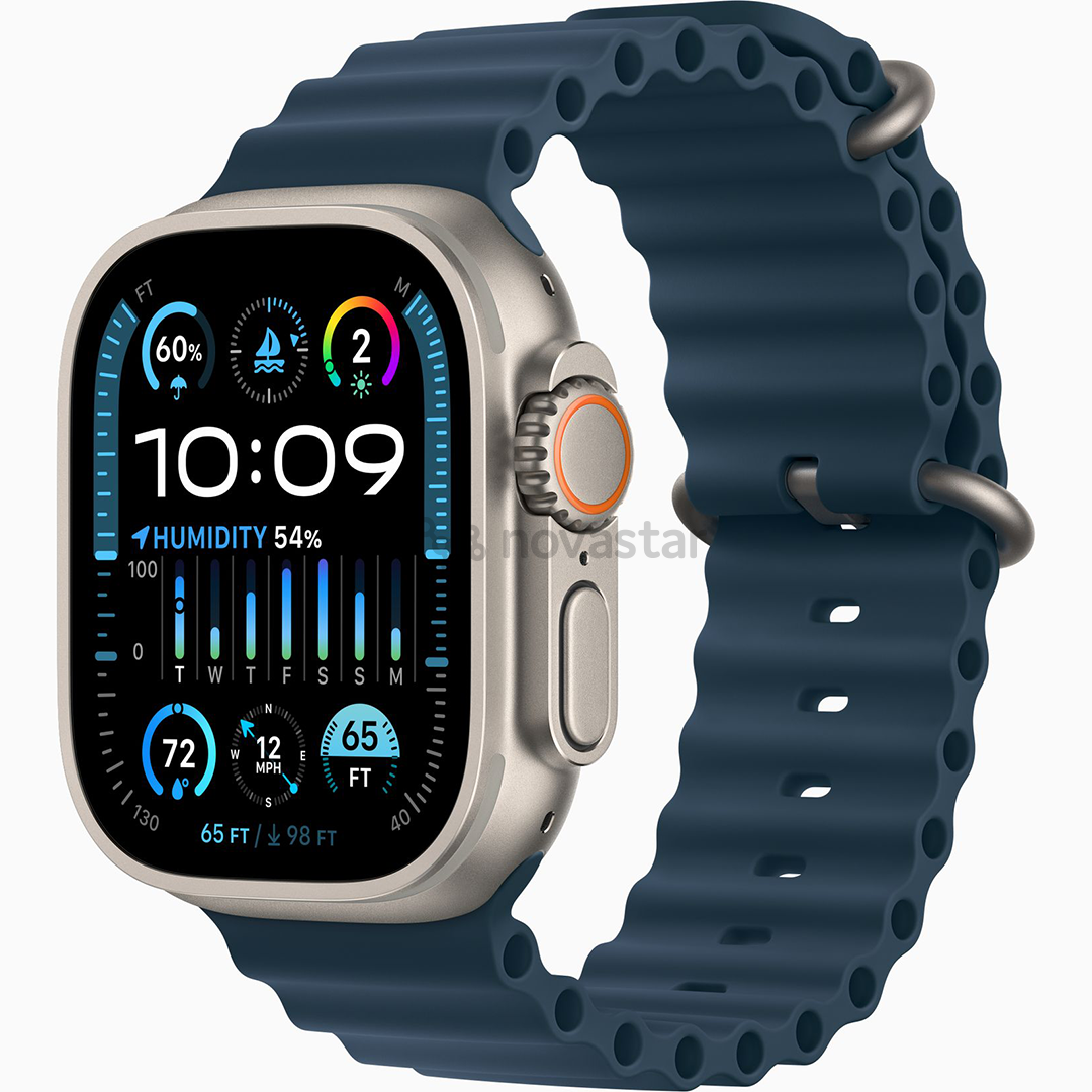 Išmanusis laikrodis Apple Watch Ultra 2, 49 mm, Ocean Band, blue