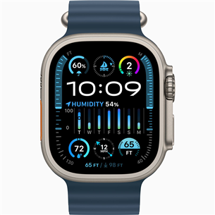 Išmanusis laikrodis Apple Watch Ultra 2, 49 mm, Ocean Band, blue