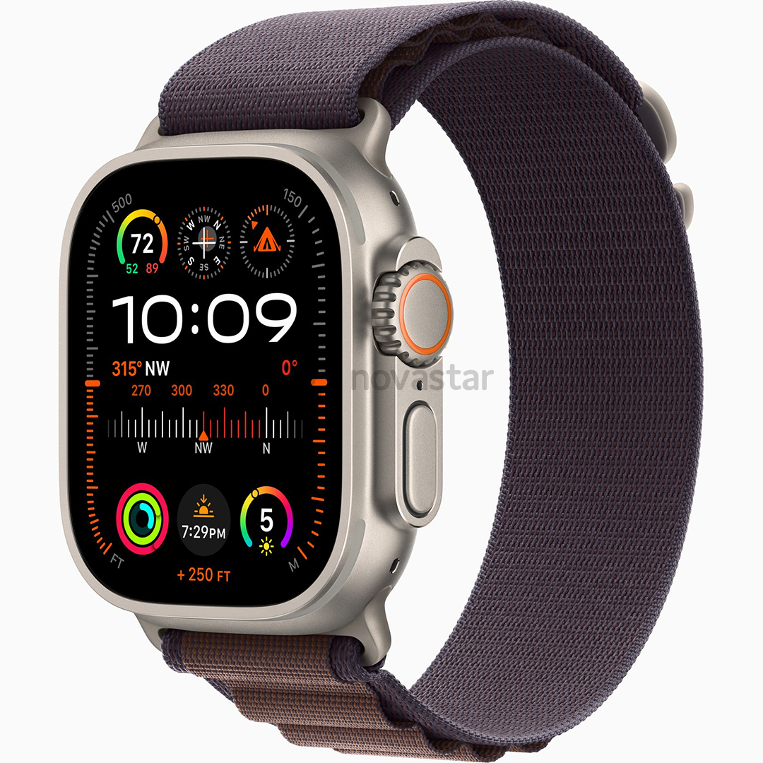 Išmanusis laikrodis Apple Watch Ultra 2, 49 mm, Alpine Loop, Small, indigo
