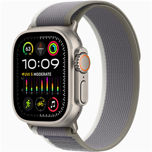 Išmanusis laikrodis Apple Watch Ultra 2, 49 mm, Trail Loop, S/M, green/grey MRF33EL/A