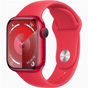 Išmanusis laikrodis Apple Watch Series 9 GPS + Cellular, 41 mm, Sport Band, S/M, (PRODUCT)RED