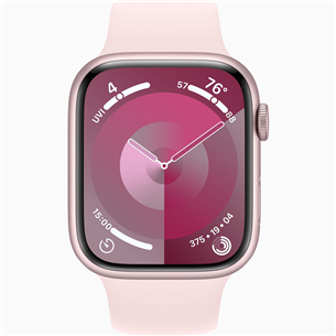 Išmanusis laikrodis Apple Watch Series 9 GPS, 45 mm, Sport Band, S/M, pink