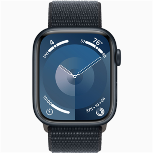 Išmanusis laikrodis Apple Watch Series 9 GPS, 45 mm, Sport Loop, midnight