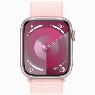 Išmanusis laikrodis Apple Watch Series 9 GPS, 45 mm, Sport Loop, pink