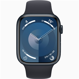 Išmanusis laikrodis  Apple Watch Series 9 GPS + Cellular, 45 mm, Sport Band, M/L, midnight