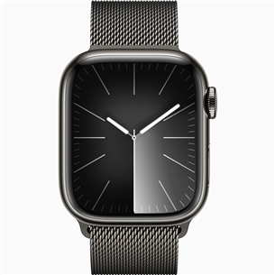 Išmanusis laikrodis Apple Watch Series 9 GPS + Cellular, 41 mm, Milanese Loop, graphite stainless steel