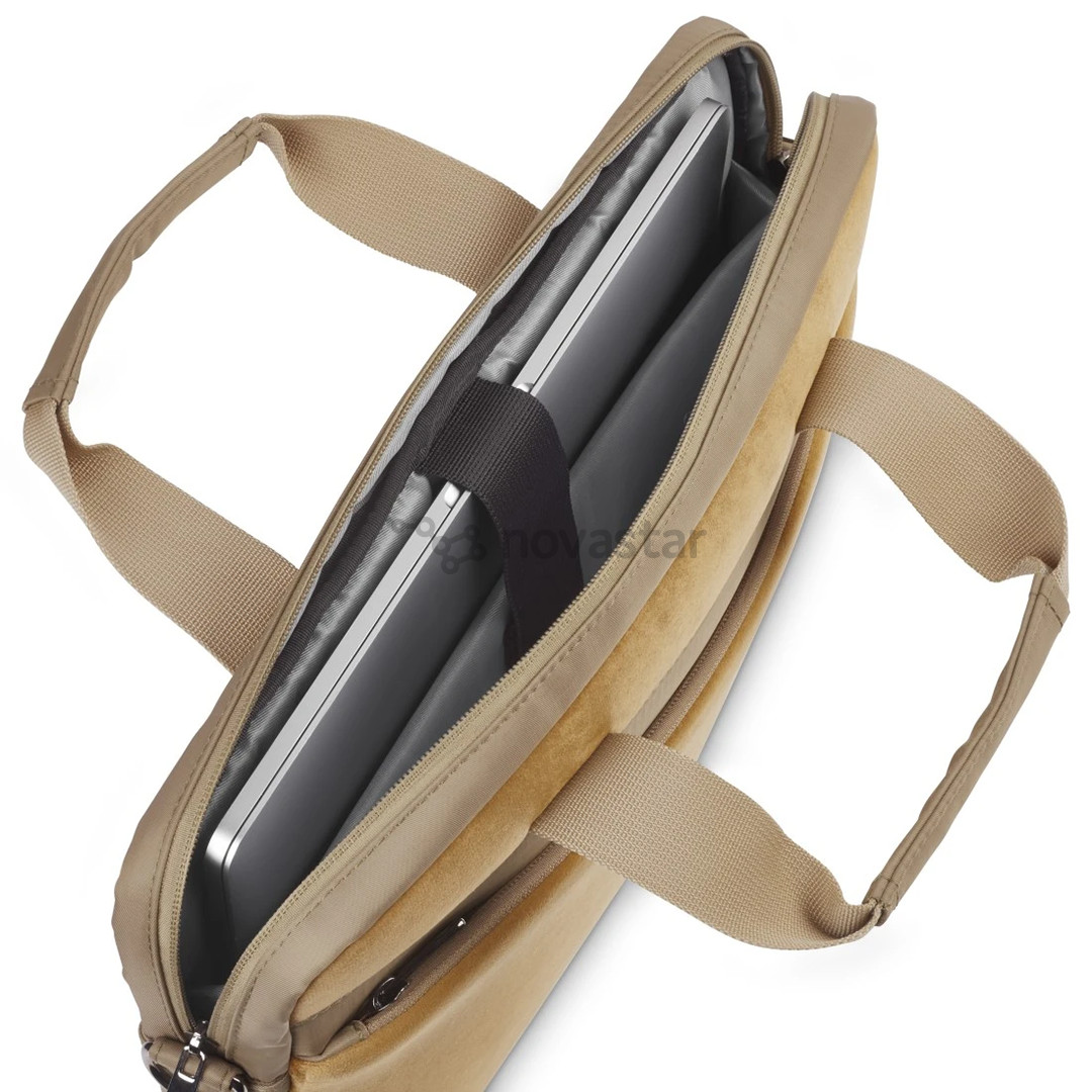 Hama Velvet, 16,2'', smėlio spalvos - Nešiojamojo kompiuterio krepšys